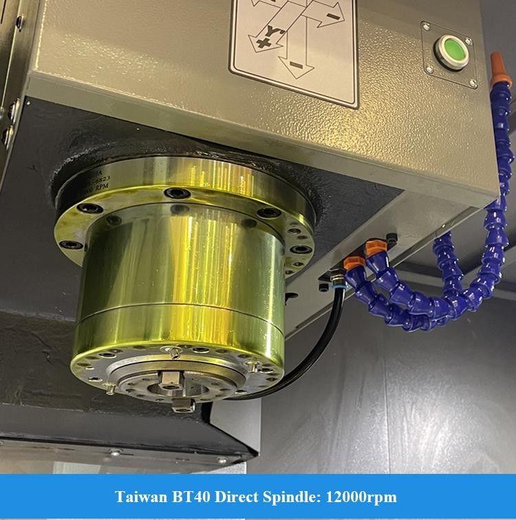 SMTCL 10000rpm FANUC CNC Vertical Machining Center VMC850Q Macchina di fresatura CNC con 4a giradischi