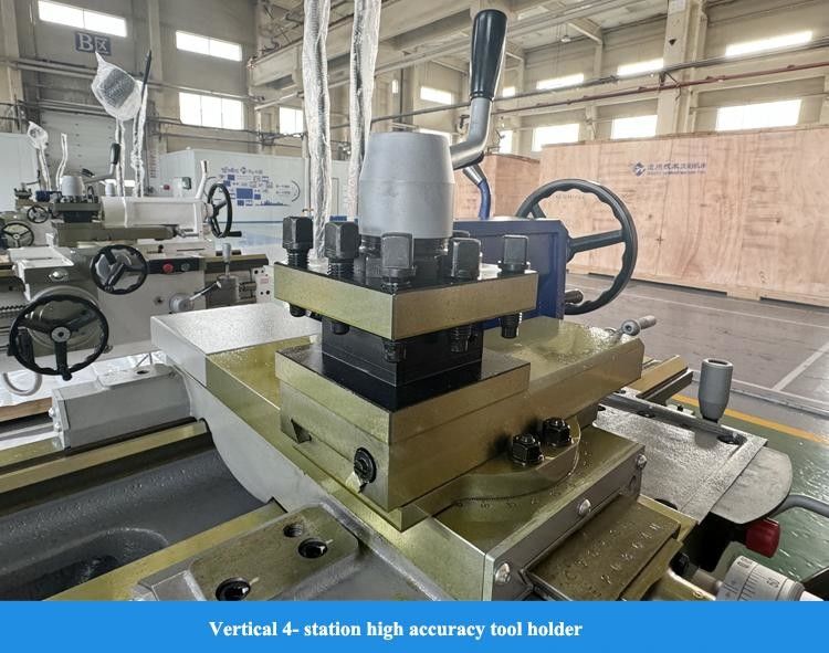 Torni metallici di alta precisione CA6140B/A con mandrino a 3 griffe e banco a gola orizzontale