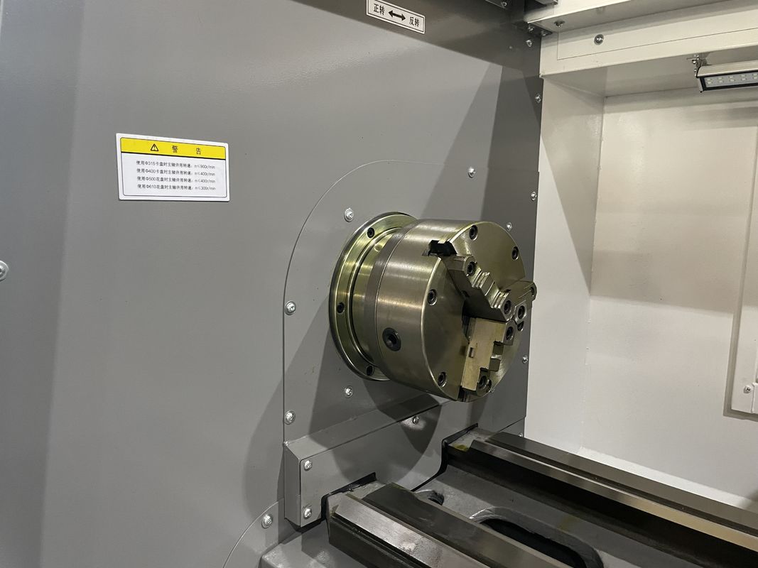 SMTCL Macchina di tornitura CNC pesante Combo Big Spindle Bore CAK60135 Tornitura CNC a letto piatto orizzontale