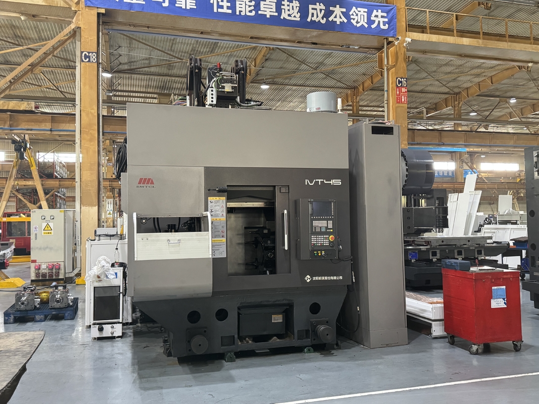 Carico e Scarico Automatico Linea di Produzione Automatizzata IVT45 Tornio Verticale CNC Invertito