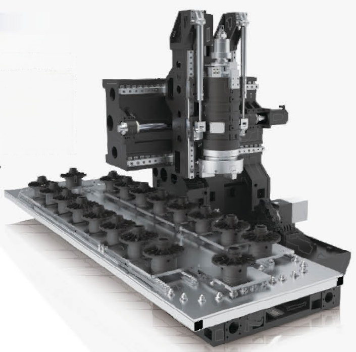 Carico e Scarico Automatico Linea di Produzione Automatizzata IVT45 Tornio Verticale CNC Invertito