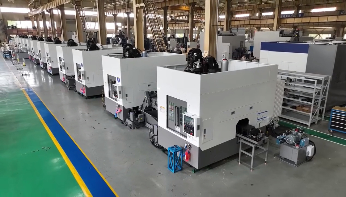Carico e Scarico Automatico Linea di Produzione Automatizzata IVT45 Tornio Verticale CNC Invertito