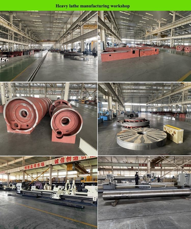 10M Torno manuale CW61100D Larghezza del letto 755mm Motore a carico pesante Torno girante