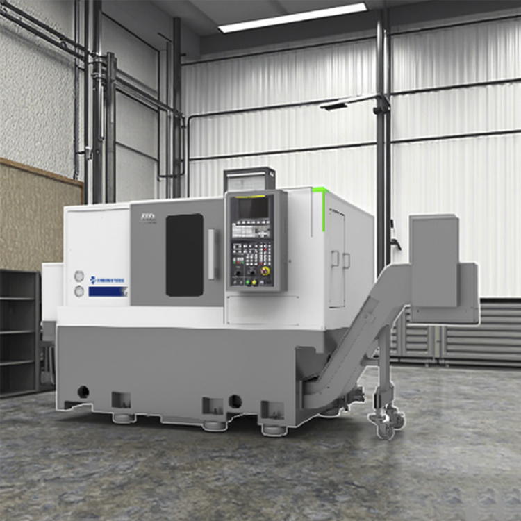 Tornio CNC di precisione HTC30Q Centro di tornitura CNC SMTCL Tornio CNC a banco inclinato orizzontale