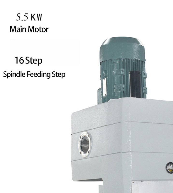 Trapano Radiale Z3063 Alimentazione Manuale Cambio Velocità Idraulico Diametro Foratura 50mm Trapano Radiale