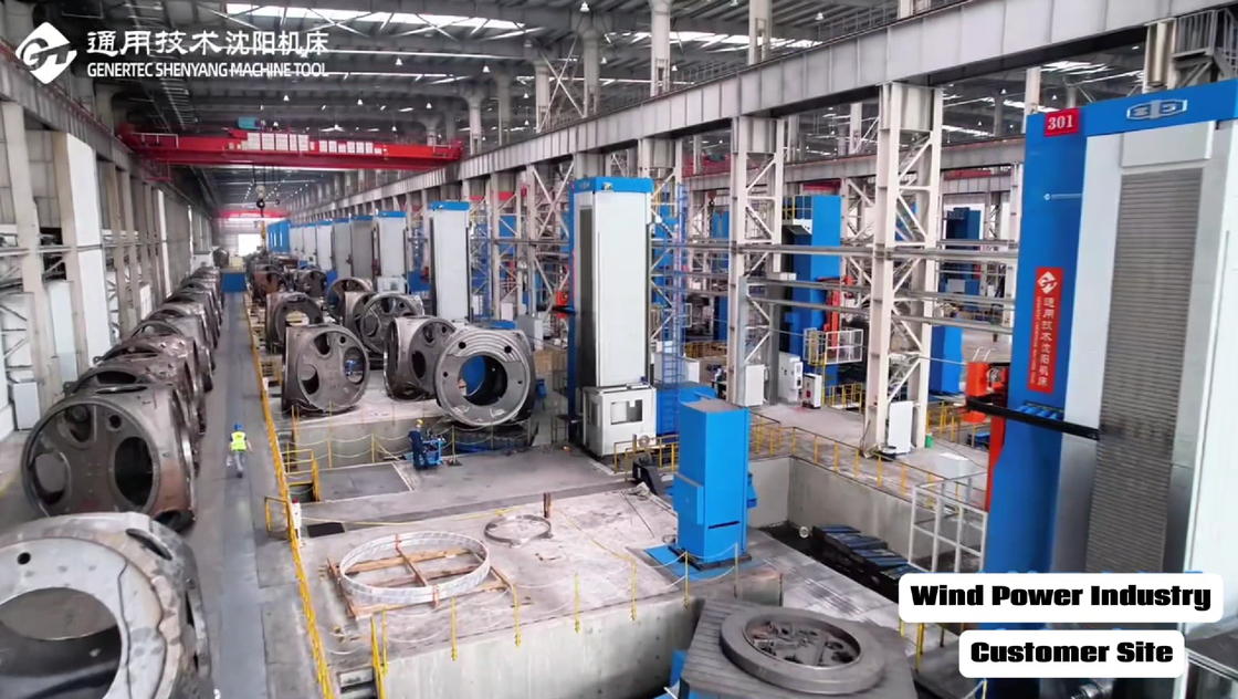 SMTCL P-Force CNC Floor Milling and Boring Machine Tool per l'industria eolica