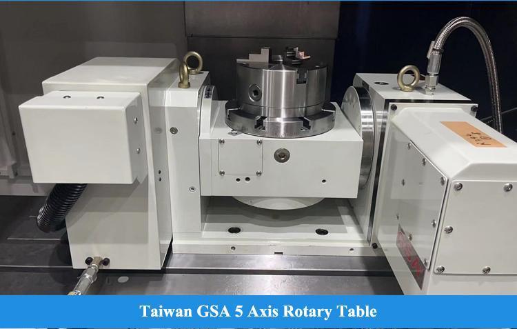 SMTCL FANUC 10000 giri al minuto movimento dell'asse Y 550 mm VMC850Q Centro di lavorazione verticale a 4 assi con giradischi