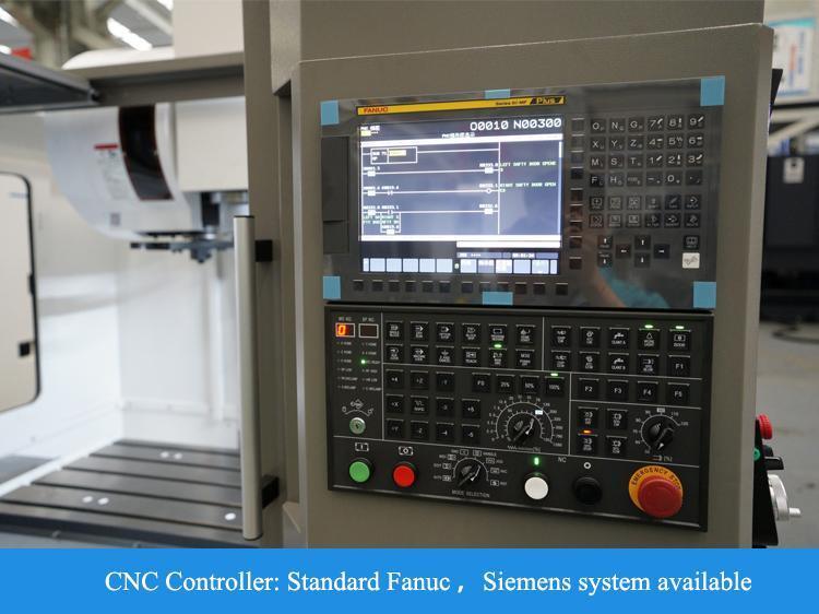 SMTCL FANUC 10000 giri al minuto movimento dell'asse Y 550 mm VMC850Q Centro di lavorazione verticale a 4 assi con giradischi