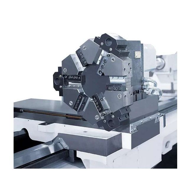 Macchina di tornitura CNC CAK6385 Servomotore 4 stazioni Torretta Metallo Tornitore CNC