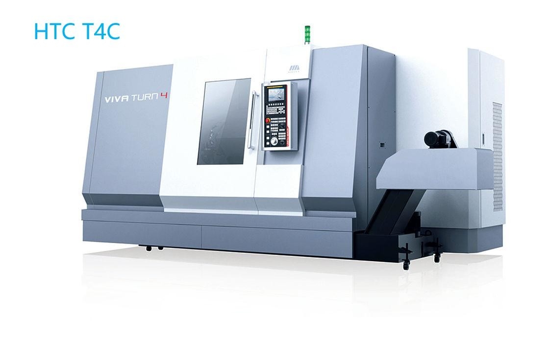 Torni funzionanti di giro VIVA T4C del metallo del tornio 3000r/min di CNC del letto inclinato orizzontale da 45 gradi