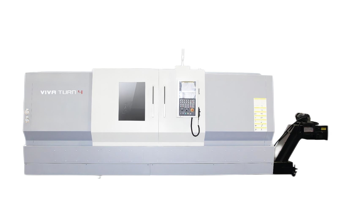 Rigidità inclinata orizzontale 35 del tornio VIVA T4S di CNC del letto alta - velocità di rotazione del mandrino 3000r/min