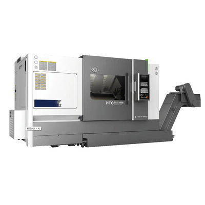 HTC50E 45 gradi Letto orizzontale inclinato CNC Tornibile 3 assi CNC fresatura