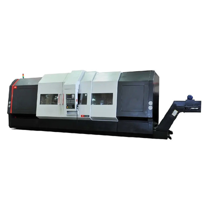 Centrale di tornitura CNC a letto inclinato per metallo HTC63n Fanuc Tornibile CNC orizzontale ad uso pesante