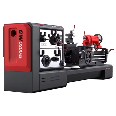 CW6180D Universal Metal Manual Turning Lathe Larghezza del letto 550mm Divario orizzontale Letto