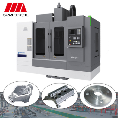 SMTCL VMC1100B Macchine per fresatura CNC a 4 assi per metalli Controller Fanuc 3 assi Centro di lavorazione verticale