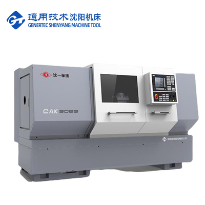SMTCL Alta precisione Torno orizzontale CAK5085 Torno di taglio del metallo SMTCL Flat Bed Cnc Torno