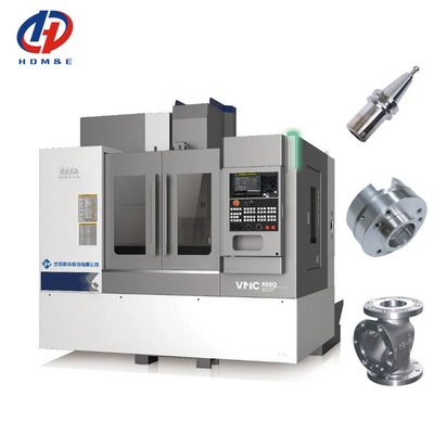3 assi Verticale Centrale di lavorazione di alluminio VMC850Q 4 assi CNC fresatura Fanuc CNC VMC