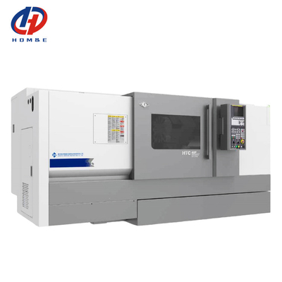 Grandi torni CNC HTC40P guida scorrevole Ferrovia Fanuc Torno 12 Stazione Torretta Letto inclinato Torno CNC