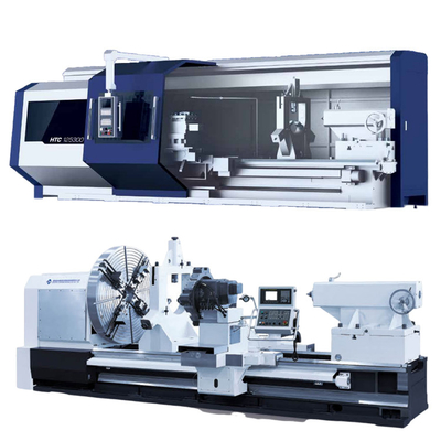 SMTCL SYMG Alta rigidità Torno CNC ad alta velocità HTC125 Torno CNC a letto piatto orizzontale grande