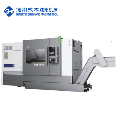 SMTCL Slant Bed CNC Lathe HTC63Q Lunghezza massima di taglio 3000mm Lathe CNC orizzontale