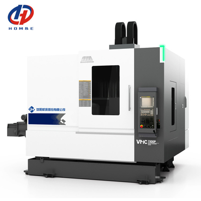 Centrale di lavorazione verticale VMC1100P Struttura del telaio a cornici di alta rigidità 4 assi Macchina di fresatura CNC